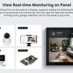Sonoff NSPanel Pro išmaniųjų namų valdymo panelė - integracija su vaizdo kamera